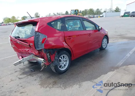 2012 Toyota Prius V Three z USA, uszkodzony, nr VIN JTDZN3EU5C3092702